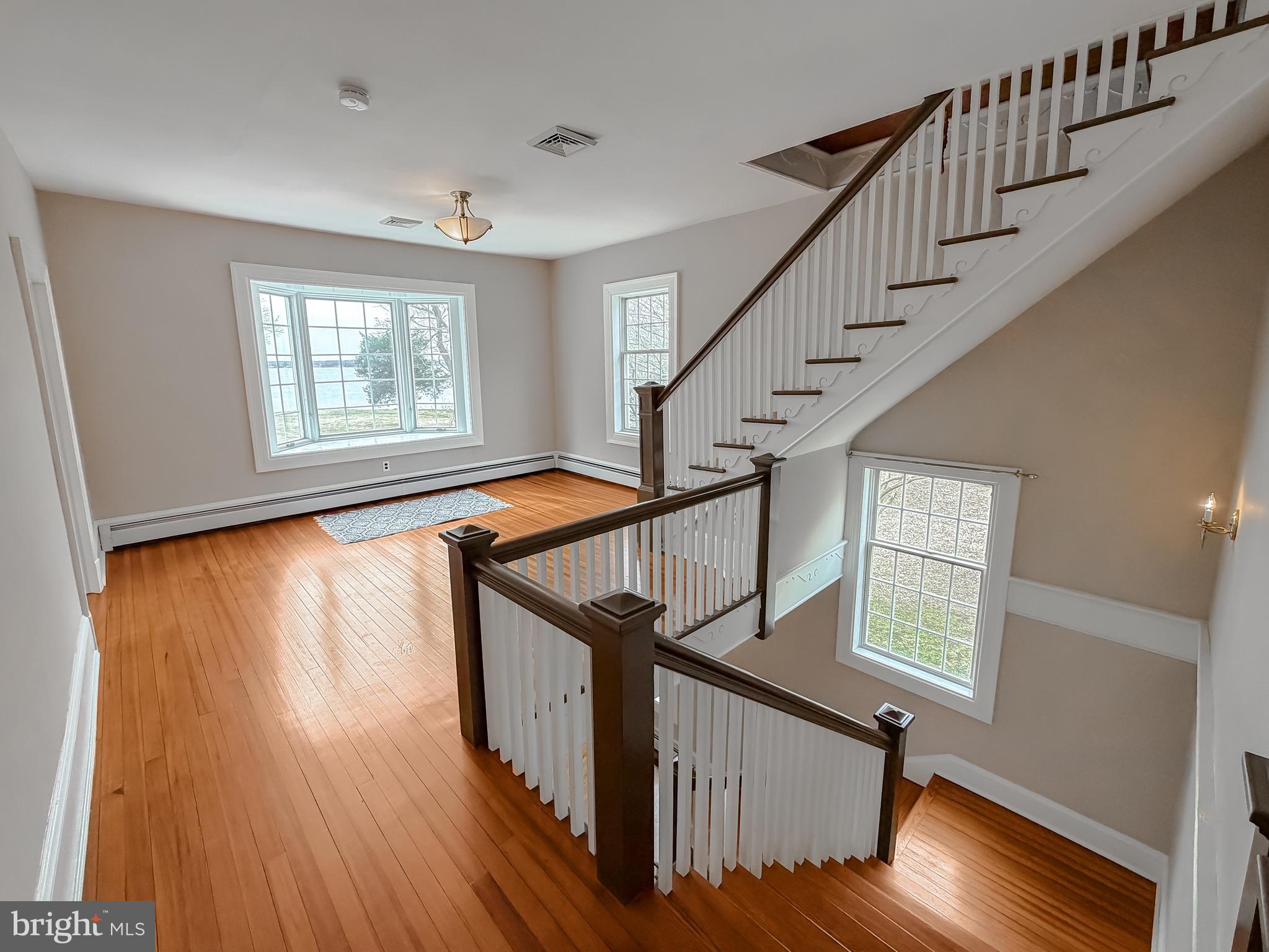 2790 Spout Lane Lusby, MD 20657 - Photo 55 of 95 a view of entryway with wooden floor and a window