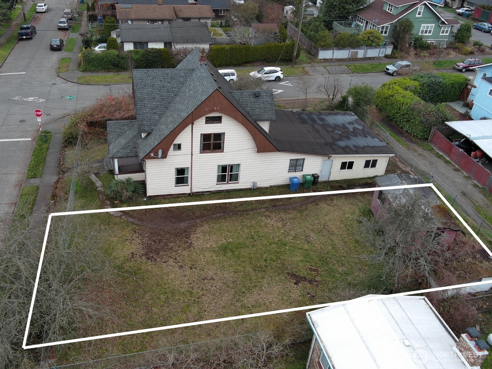 3902 South Angel Place Seattle, WA 98118 - Photo 1 of 39 an aerial view of residential house with outdoor space