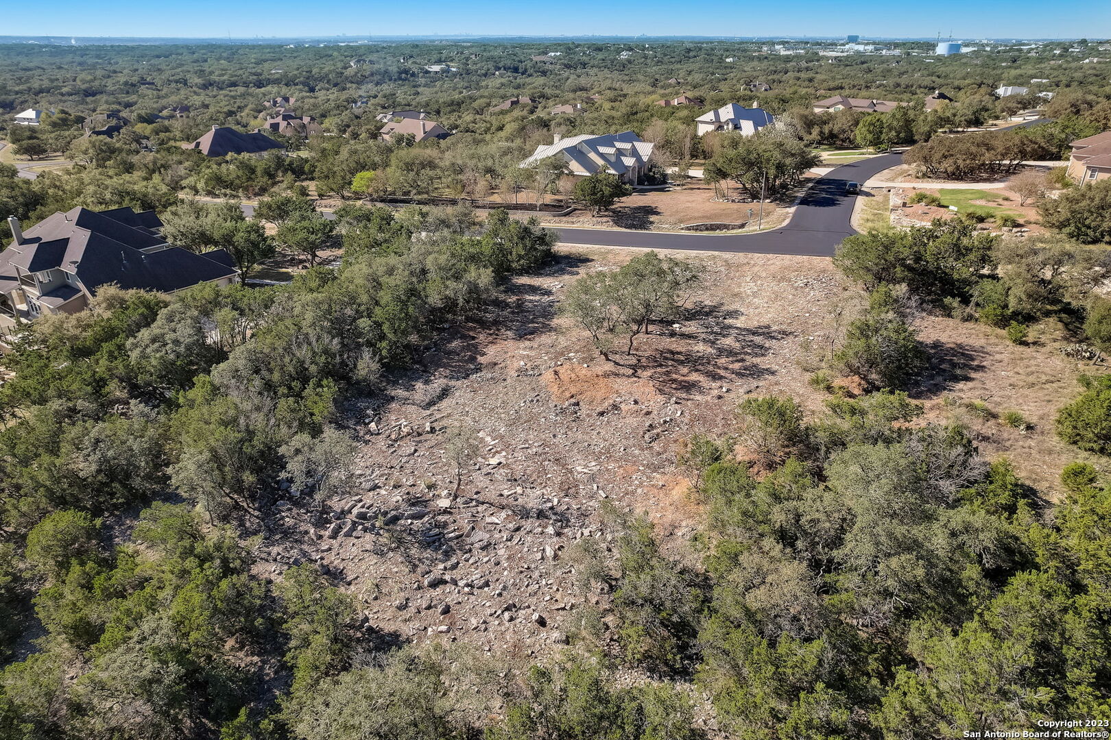 22740 Fossil Ridge San Antonio, TX 78261 - Photo 9 of 18 an aerial view of residential houses with outdoor space