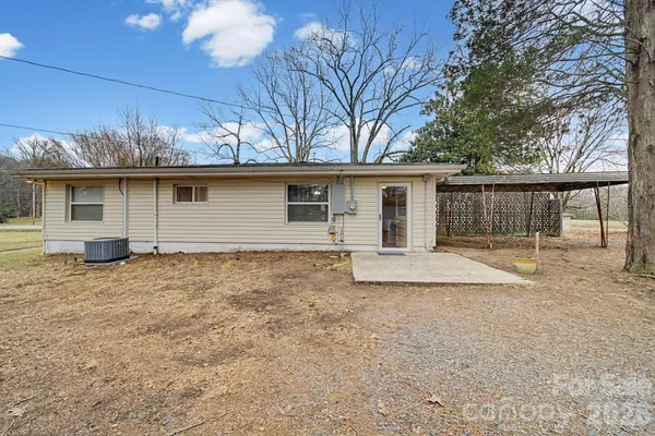 a house with a outdoor space