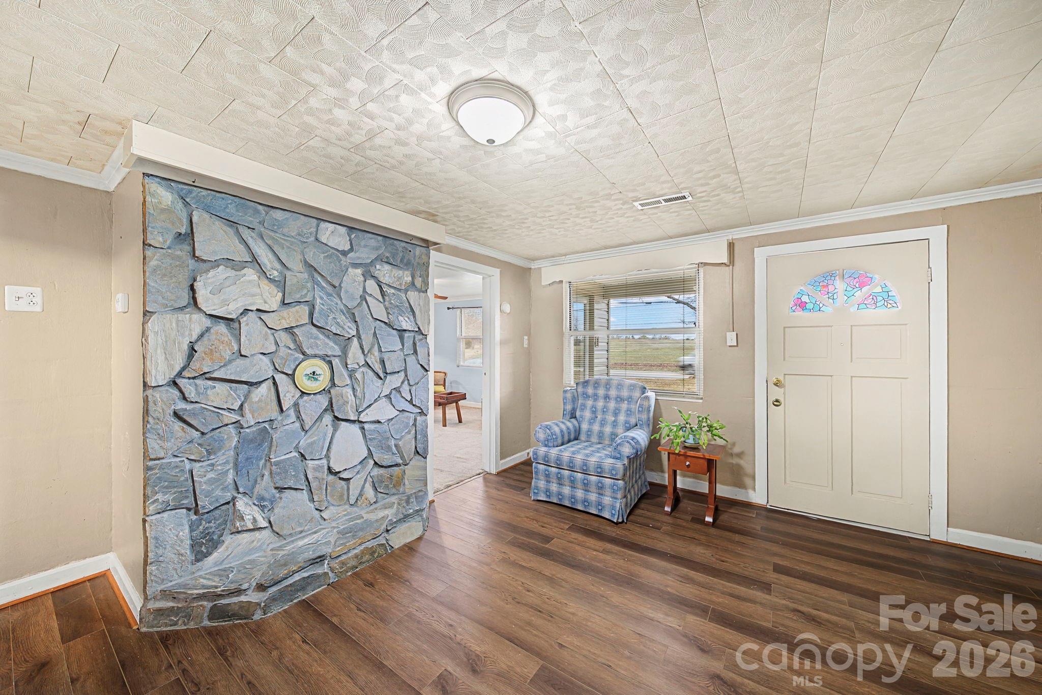 14309 Liberty Hill Church Road Oakboro, NC 28129 - Photo 6 of 37 a living room with furniture and wooden floor