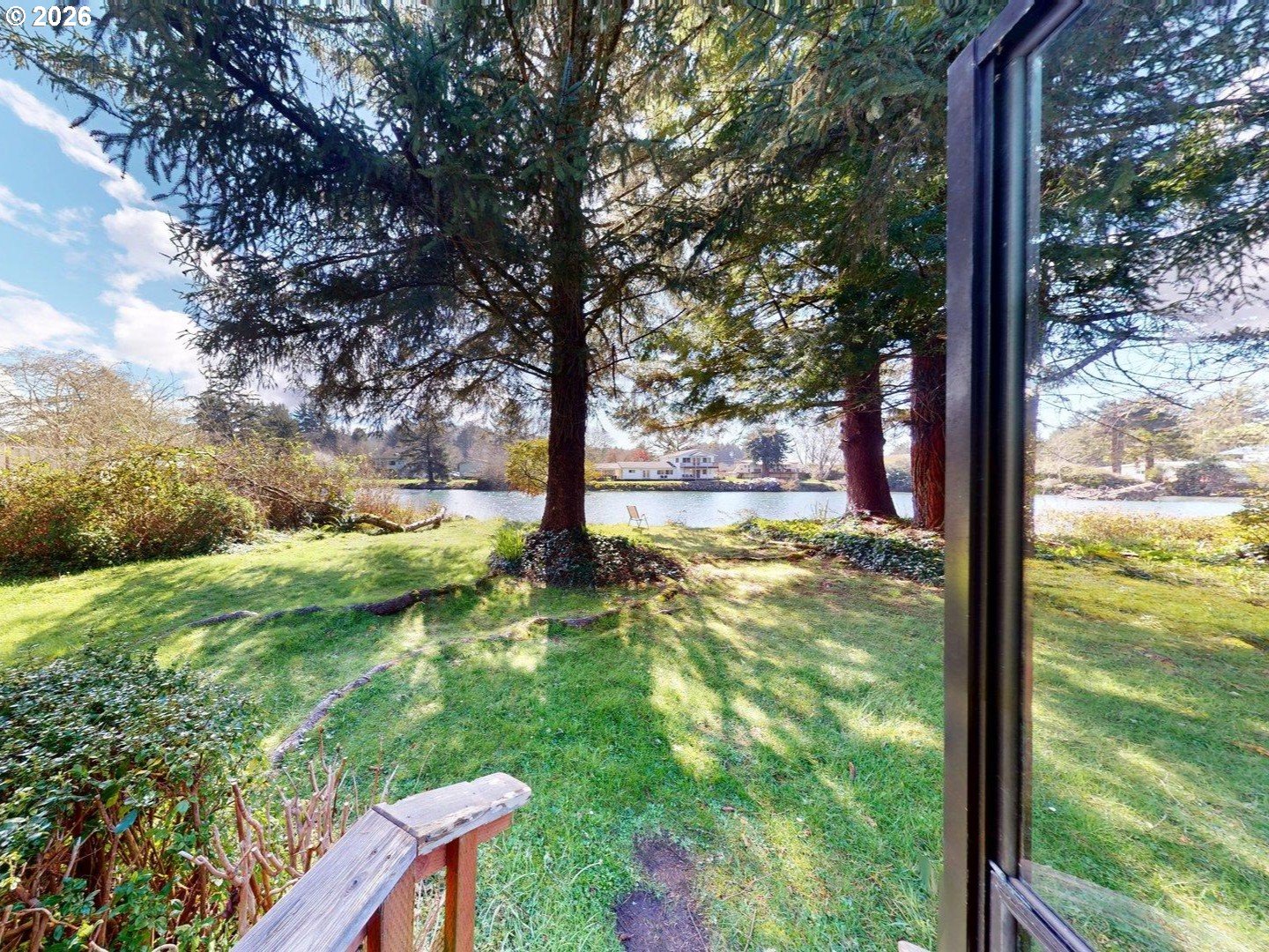 99270 Winchuck River Road Brookings, OR 97415 - Photo 12 of 40 a view of backyard with plants and garden