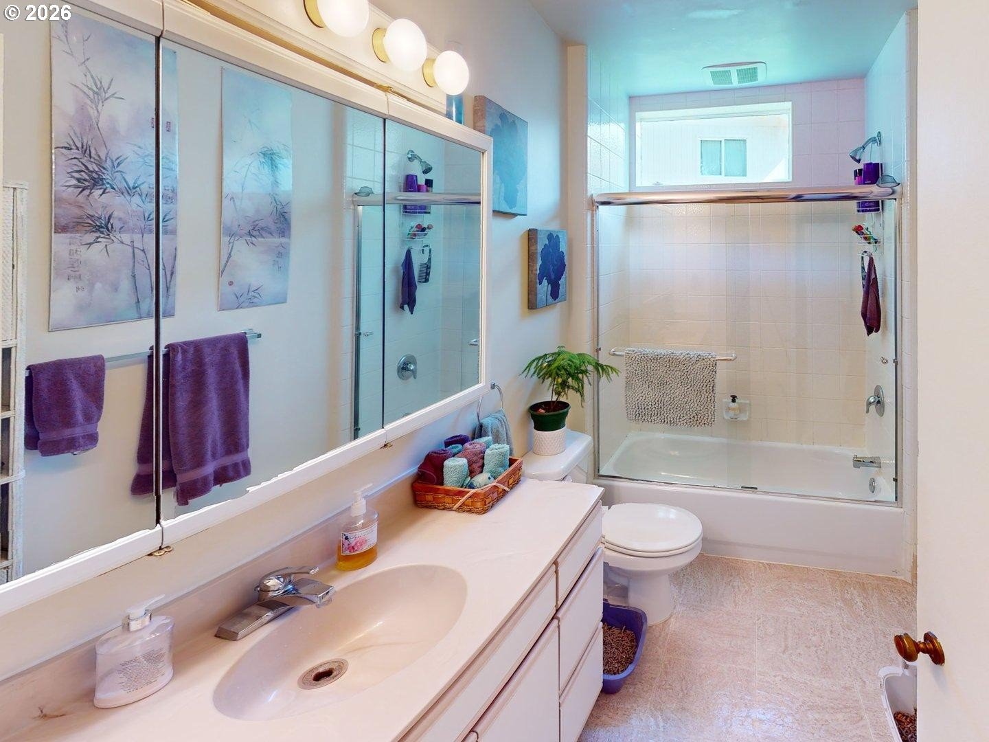 99270 Winchuck River Road Brookings, OR 97415 - Photo 29 of 40 a bathroom with a sink toilet and shower