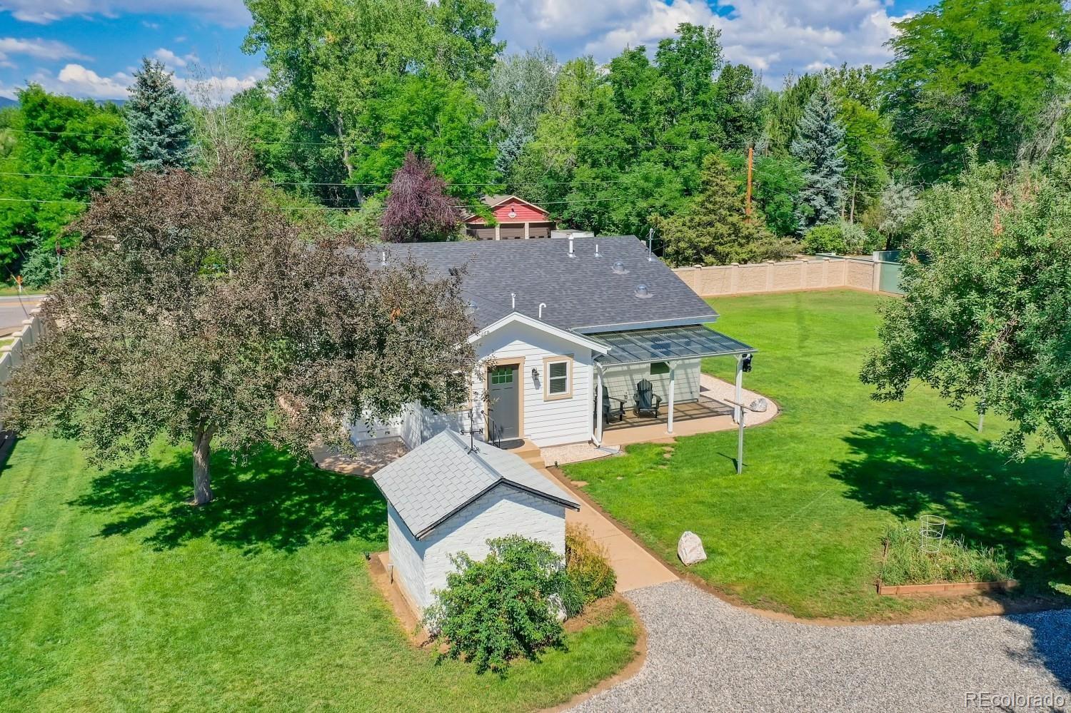 900 Cherryvale Road Boulder, CO 80303 - Photo 23 of 30 an aerial view of a house