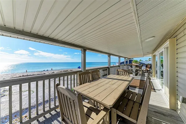 a view of beach and ocean
