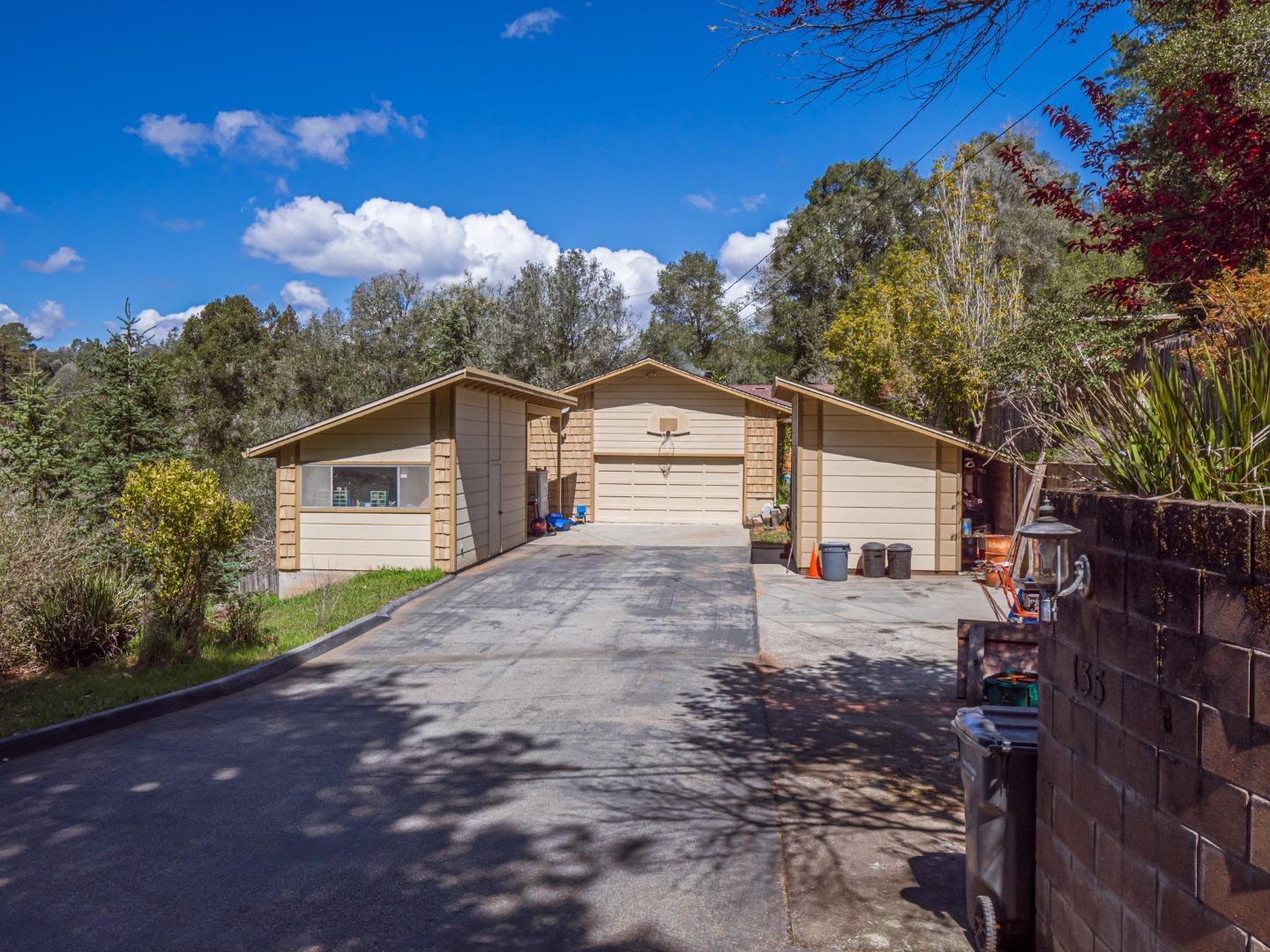 135 McKay Road Aptos, CA 95003 - Photo 56 of 57 a view of a house with a yard