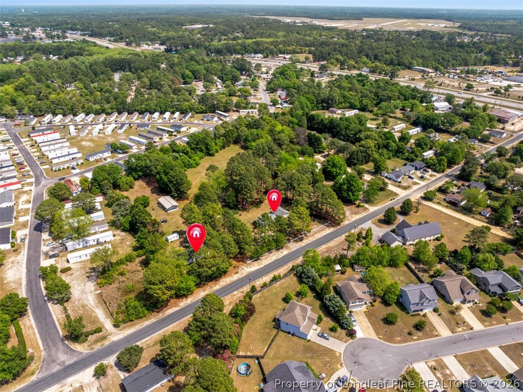 310 Canady Street Fayetteville, NC 28306 - Photo 40 of 50 an aerial view of residential houses with flower plants