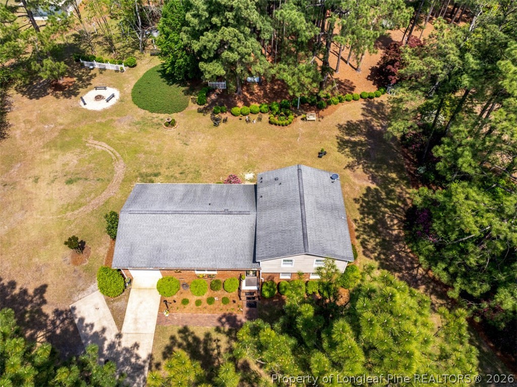 310 Canady Street Fayetteville, NC 28306 - Photo 46 of 50 an aerial view of a house with a yard