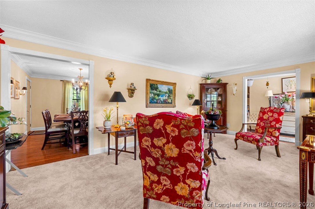 310 Canady Street Fayetteville, NC 28306 - Photo 7 of 50 a living room with furniture and a large window