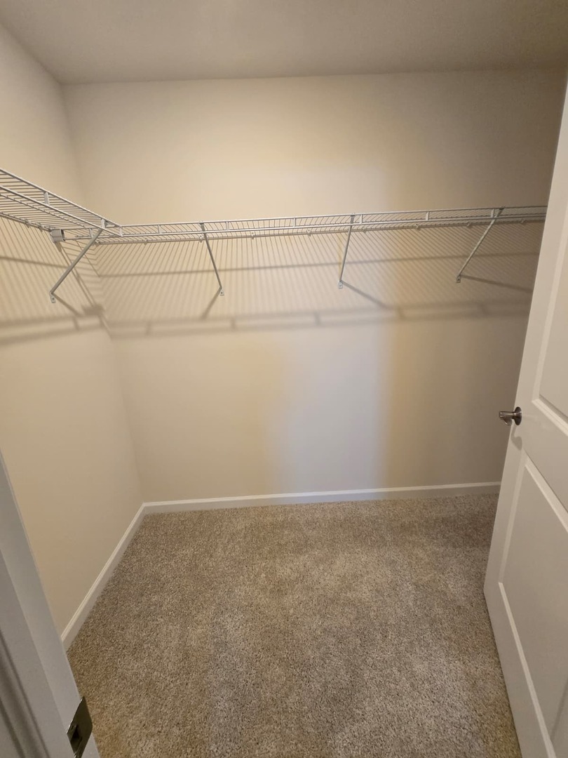 668 Switchgrass Way, Unit 58004 Bolingbrook, IL 60490 - Photo 18 of 31 a view of a room with racks on the wall