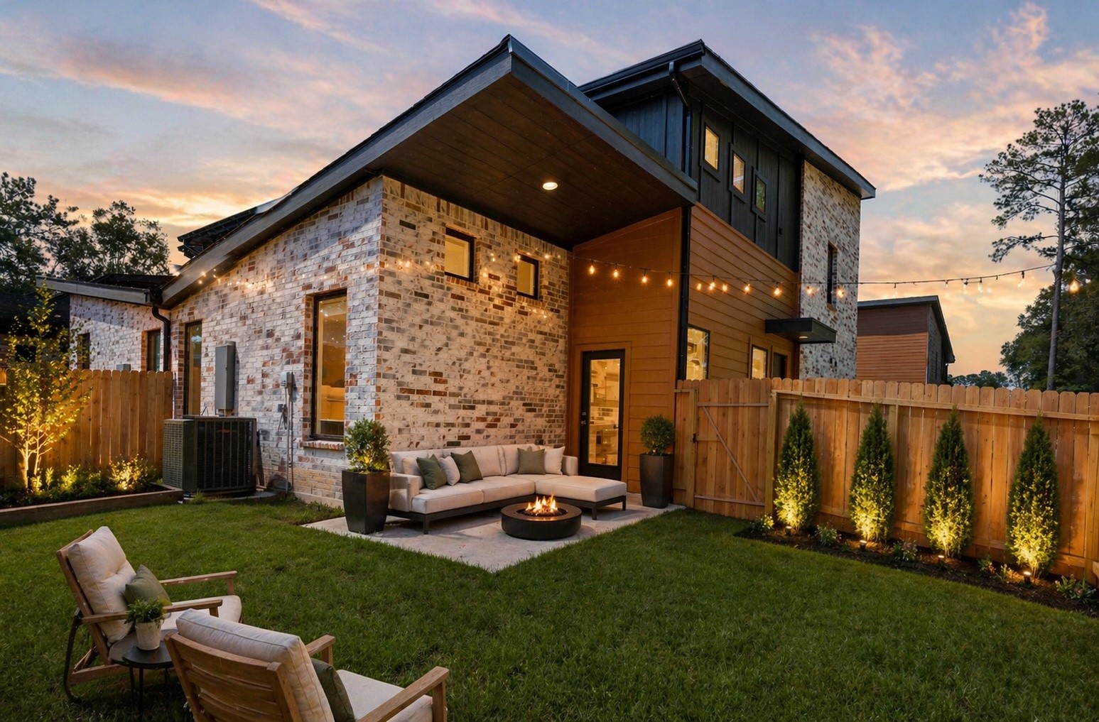 2511 Appian Way New Caney, TX 77357 - Photo 29 of 34 Backyard - This Picture is virtually staged
