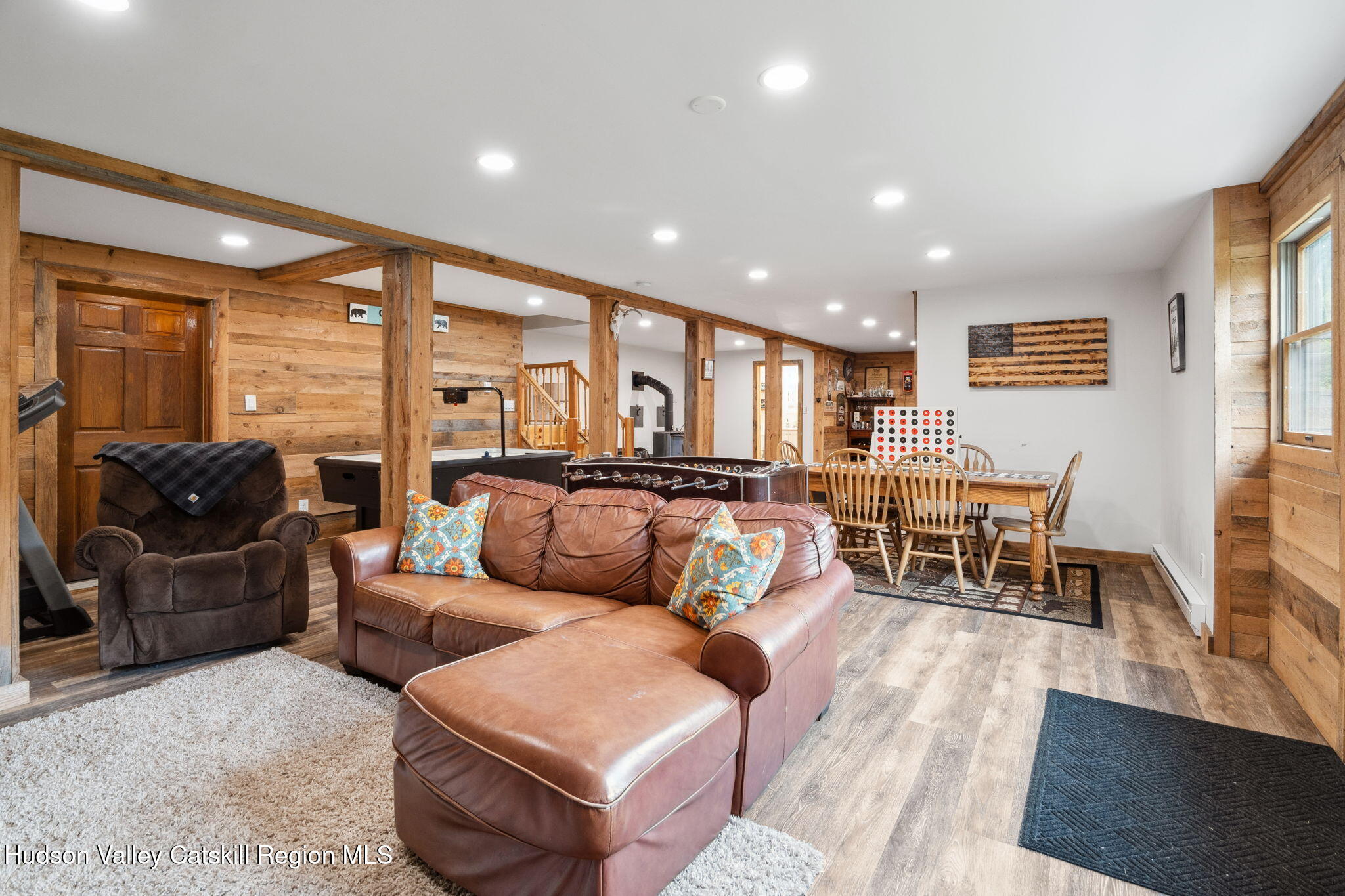 552 Bear Kill Road Gilboa, NY 12076 - Photo 45 of 63 a living room with furniture and a large window
