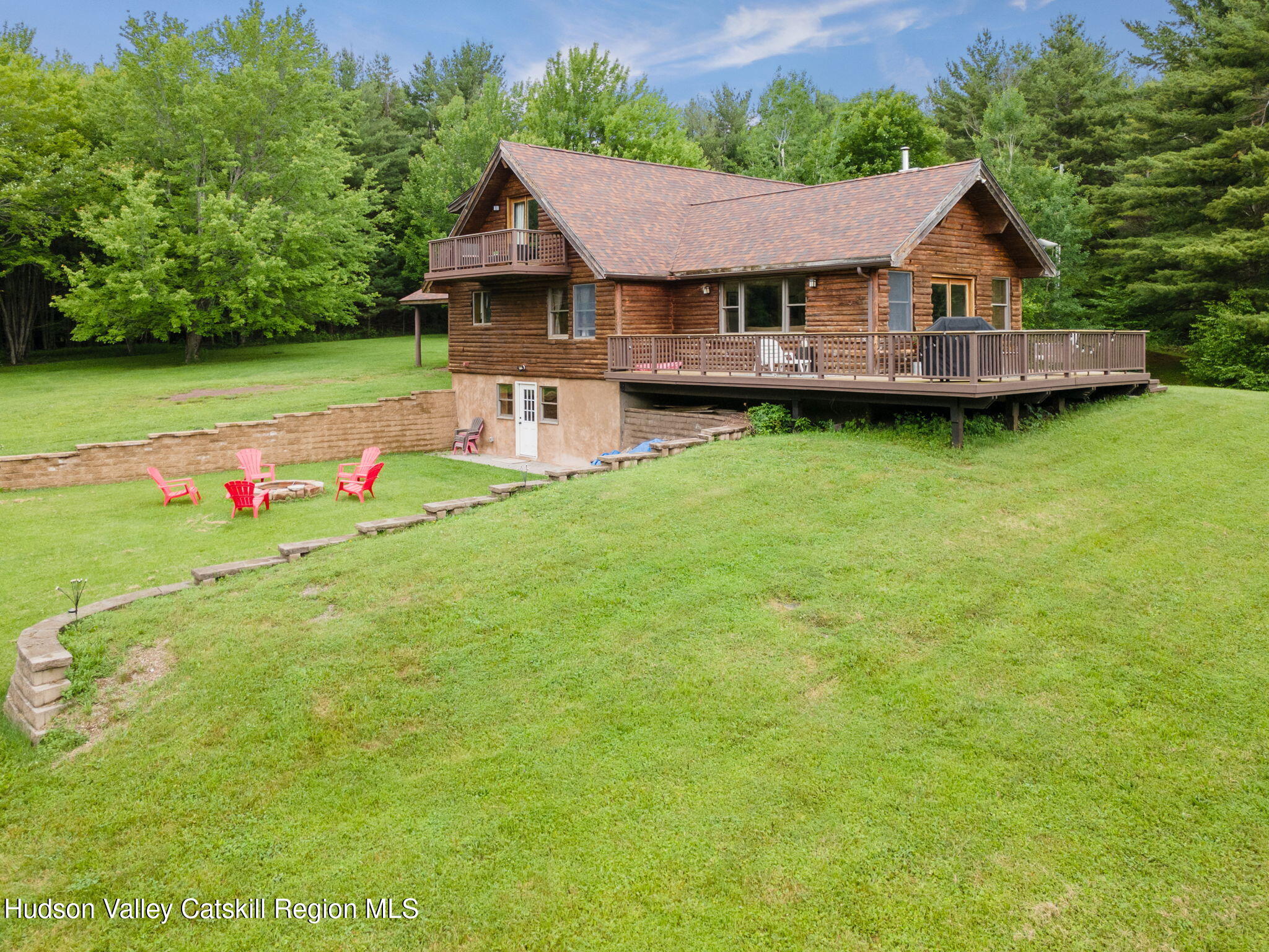 552 Bear Kill Road Gilboa, NY 12076 - Photo 54 of 63 a front view of a house with garden