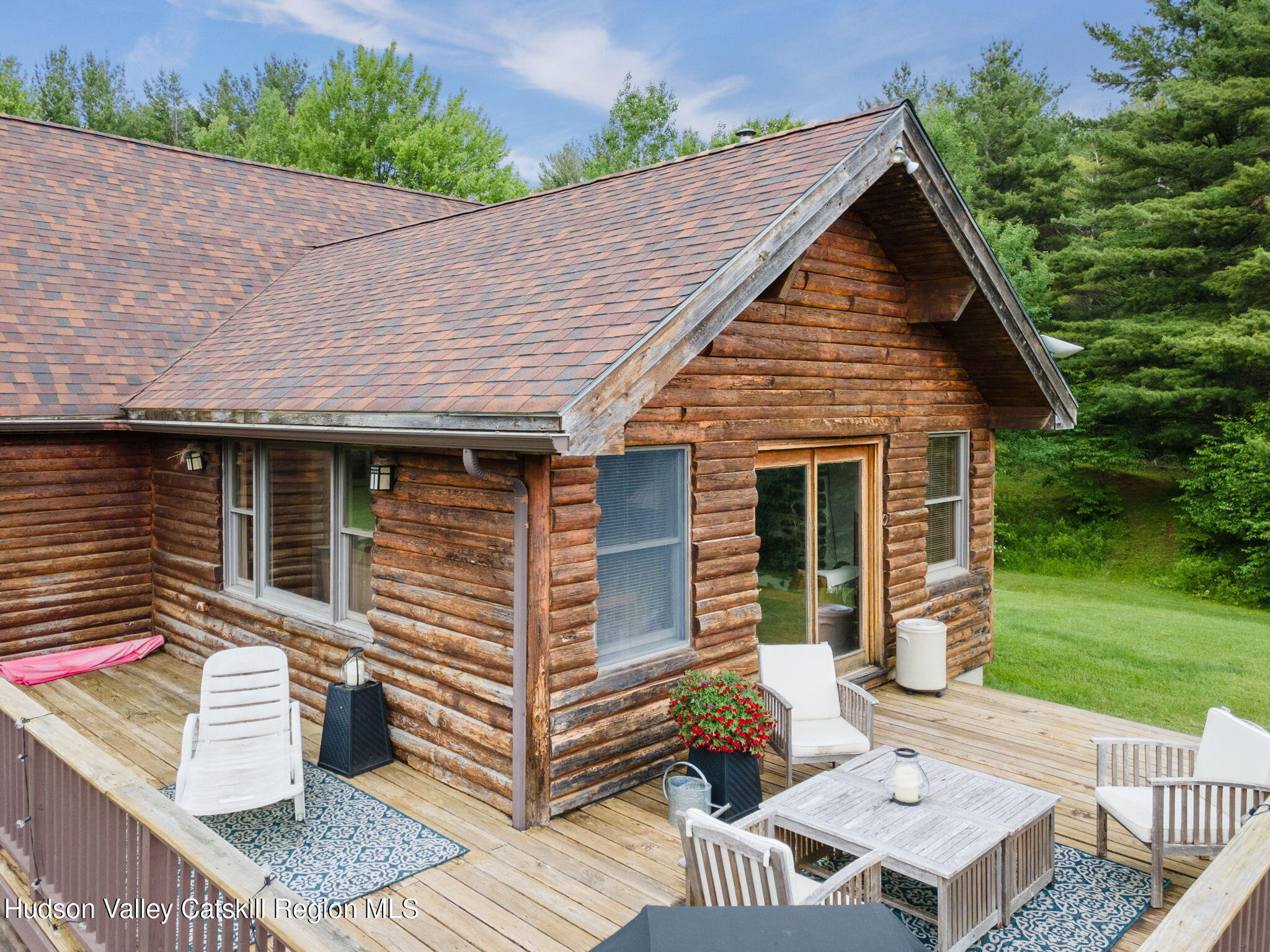 552 Bear Kill Road Gilboa, NY 12076 - Photo 55 of 63 a front view of a house with garden