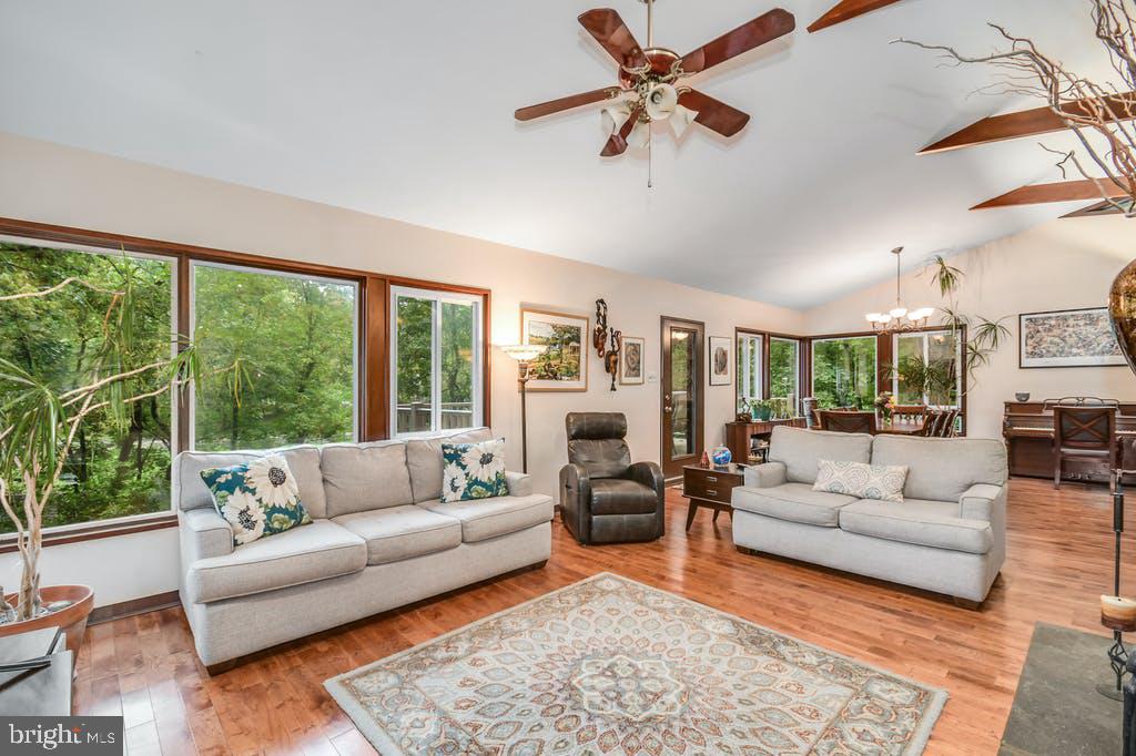 111 Ashmead Road Cheltenham, PA 19012 - Photo 5 of 18 a living room with furniture and a large window