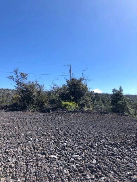 Lot A Aloha Boulevard Ocean View, HI 96704 - Photo 18 of 18 a view of a dry yard with trees