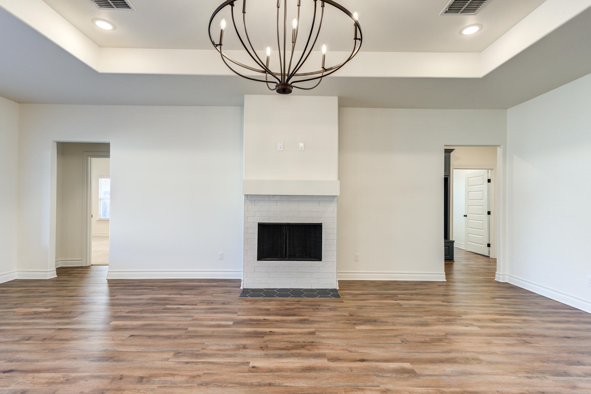 3710 144th Street Lubbock, TX 79423 - Photo 15 of 53 a view of a livingroom with a fireplace