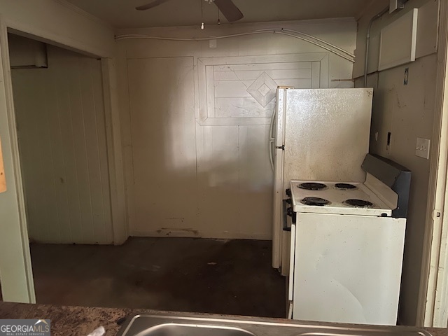 1427 Woodland Road Thomaston, GA 30286 - Photo 12 of 16 a view of a storage & utility room with a washer dryer