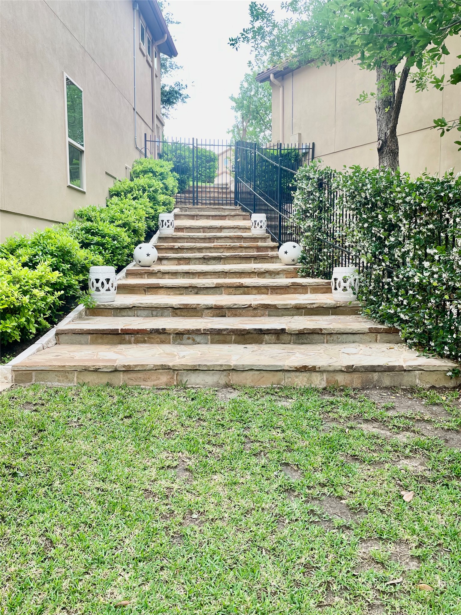 2312 Rivina Drive Austin, TX 78733 - Photo 12 of 40 Your guests can use these beautiful stone steps to reach the resort-like swimming pool.