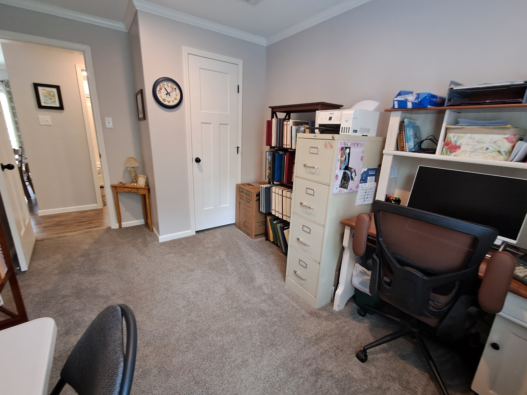 5525 Wiley Hollow Road Culleoka, TN 38451 - Photo 50 of 64 a view of a workspace with furniture and a window