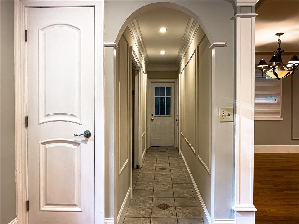 3115 Brookview Road Marietta, GA 30067 - Photo 18 of 31 view of a hallway with wooden floor