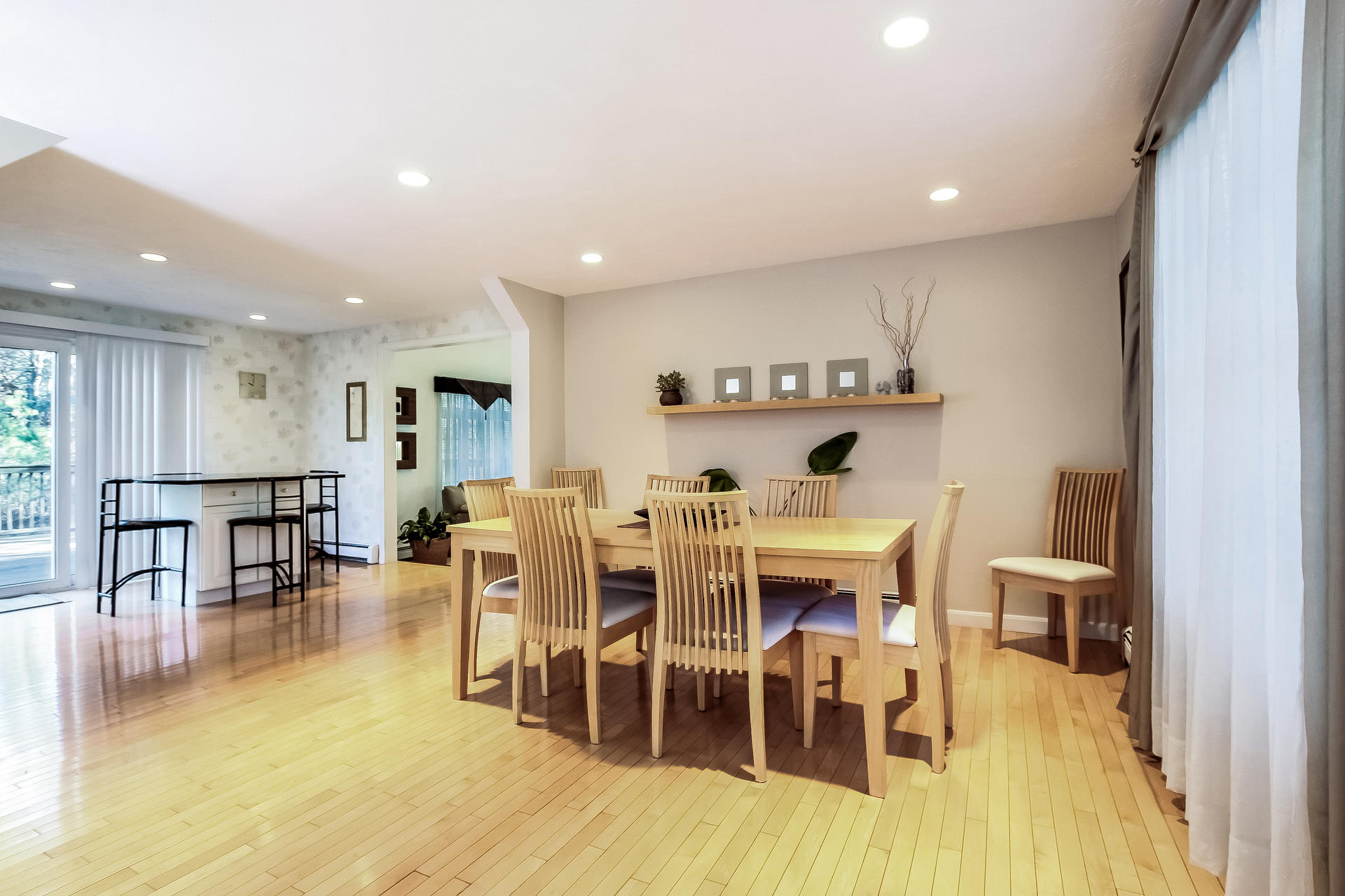 9 Wintergreen Road Mashpee, MA 02649 - Photo 7 of 24 a dining room with lots of furniture and wooden floor