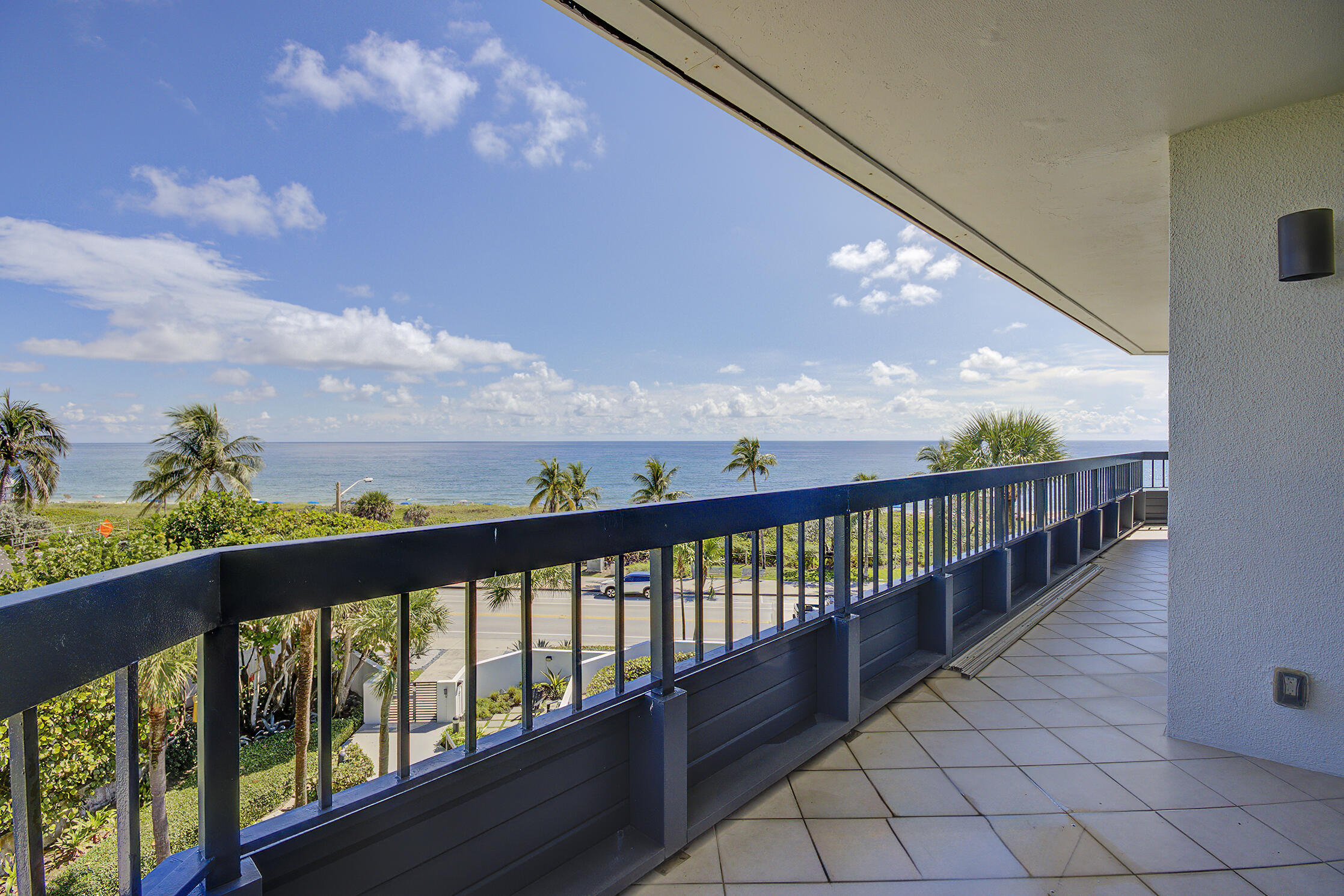 120 South Ocean Boulevard, Unit 4A Delray Beach, FL 33483 - Photo 17 of 36 a view of city from a balcony