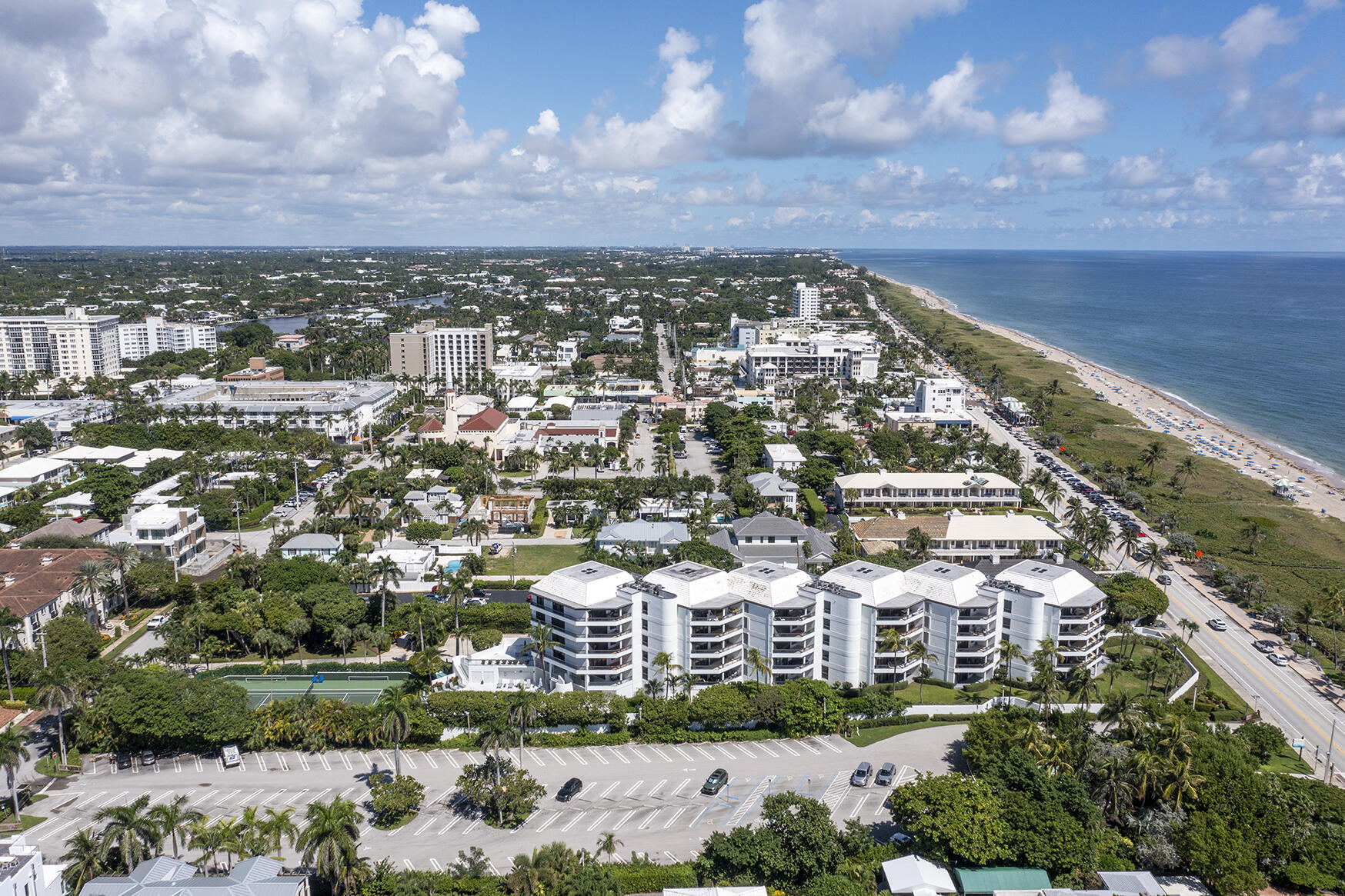 120 South Ocean Boulevard, Unit 4A Delray Beach, FL 33483 - Photo 33 of 36 an aerial view of city