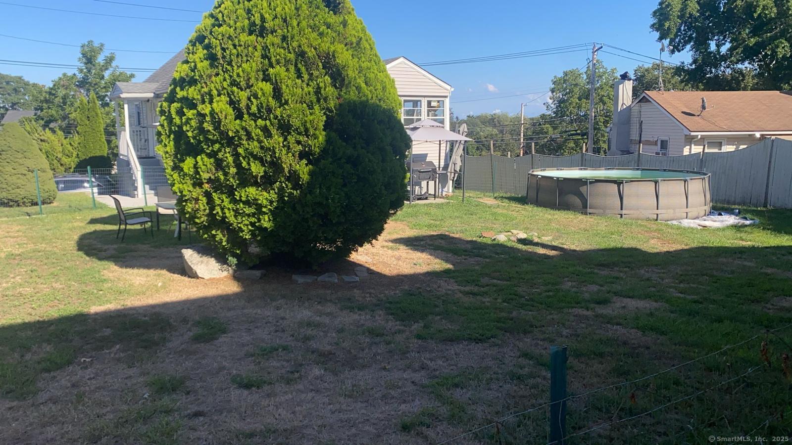 15 Edwards Street Bridgeport, CT 06606 - Photo 32 of 33 a view of a yard with plants and large trees