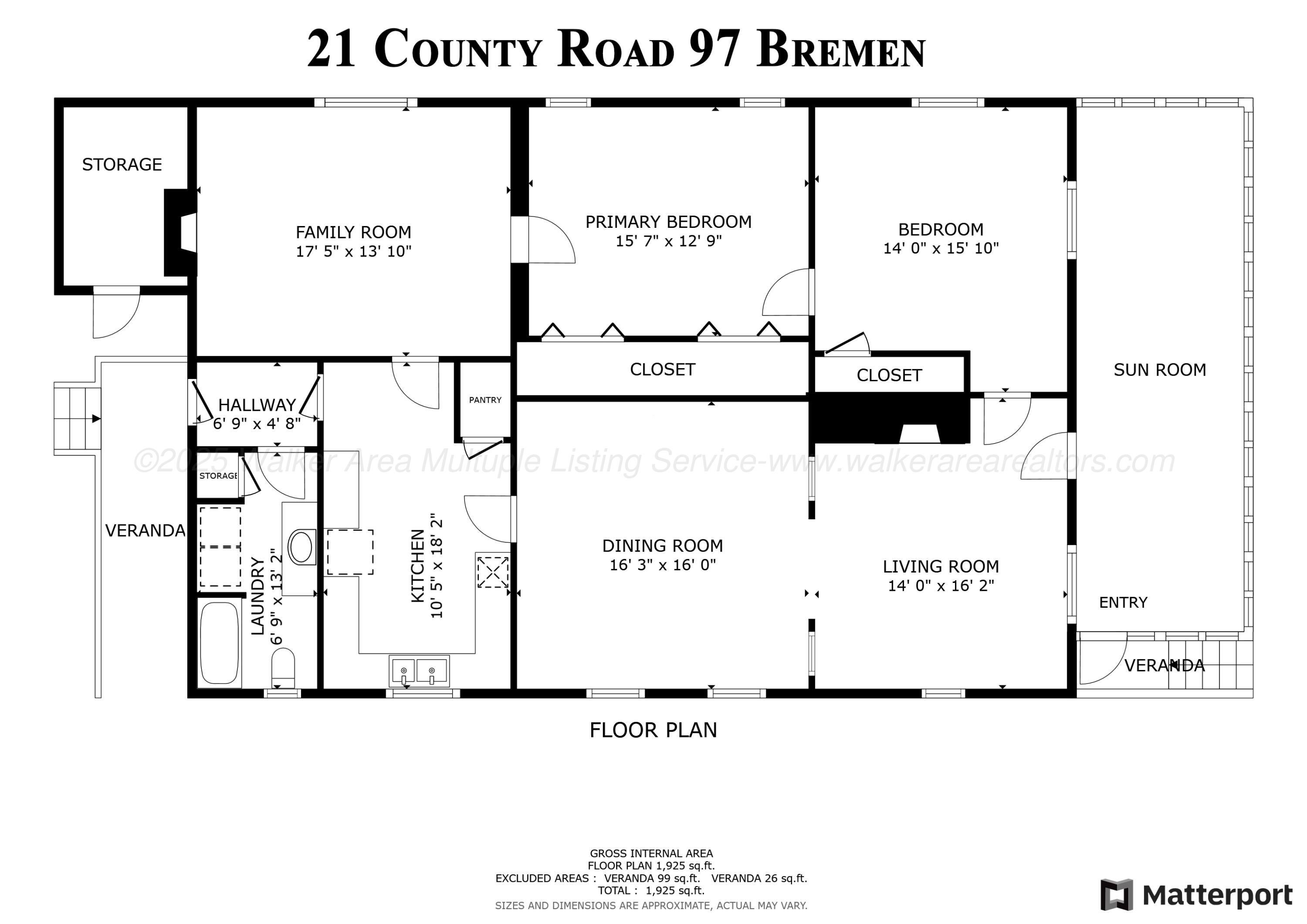 21 Co Road Bremen, AL 35033 - Photo 26 of 26 Floor Plans-MLS