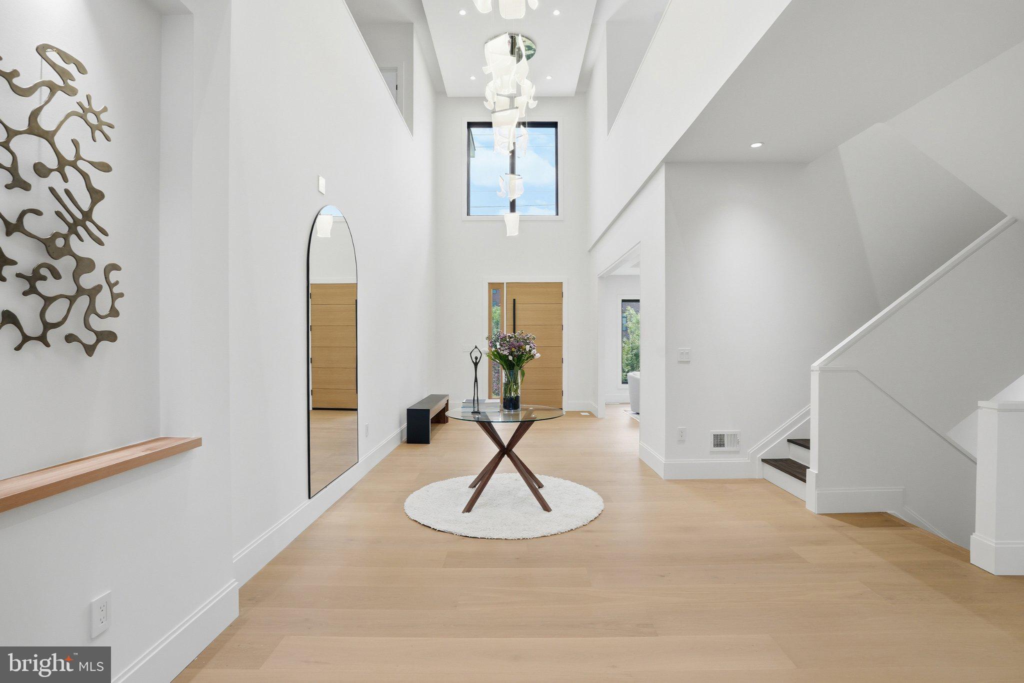 7421 Magarity Road Falls Church, VA 22043 - Photo 9 of 66 Bright, airy entryway with elegance.