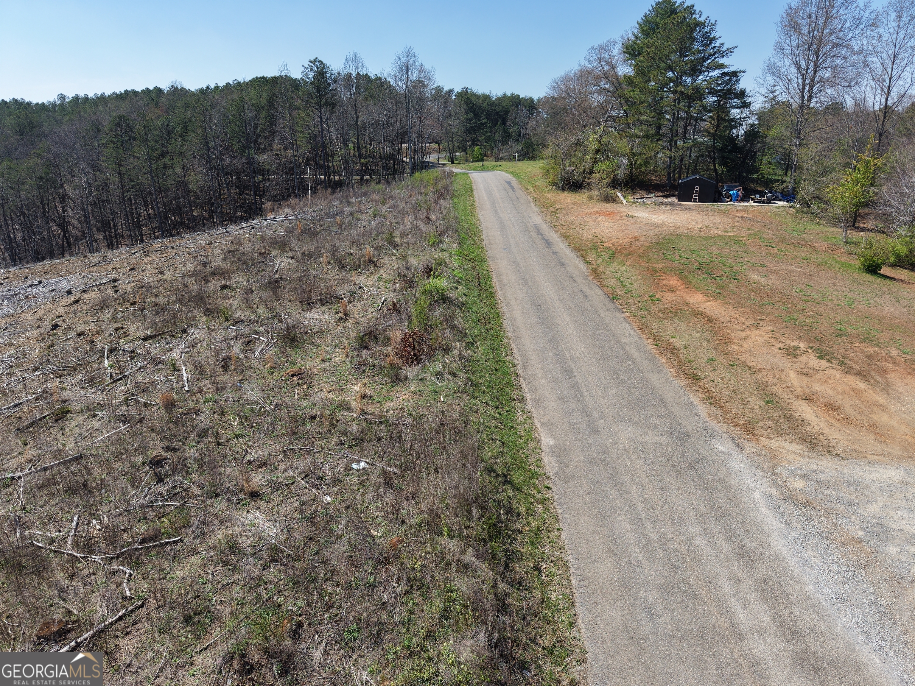 0 Young Loop, Unit 7206 PARCEL C Fairmount, GA 30139 - Photo 12 of 46 a view of a backyard with trees