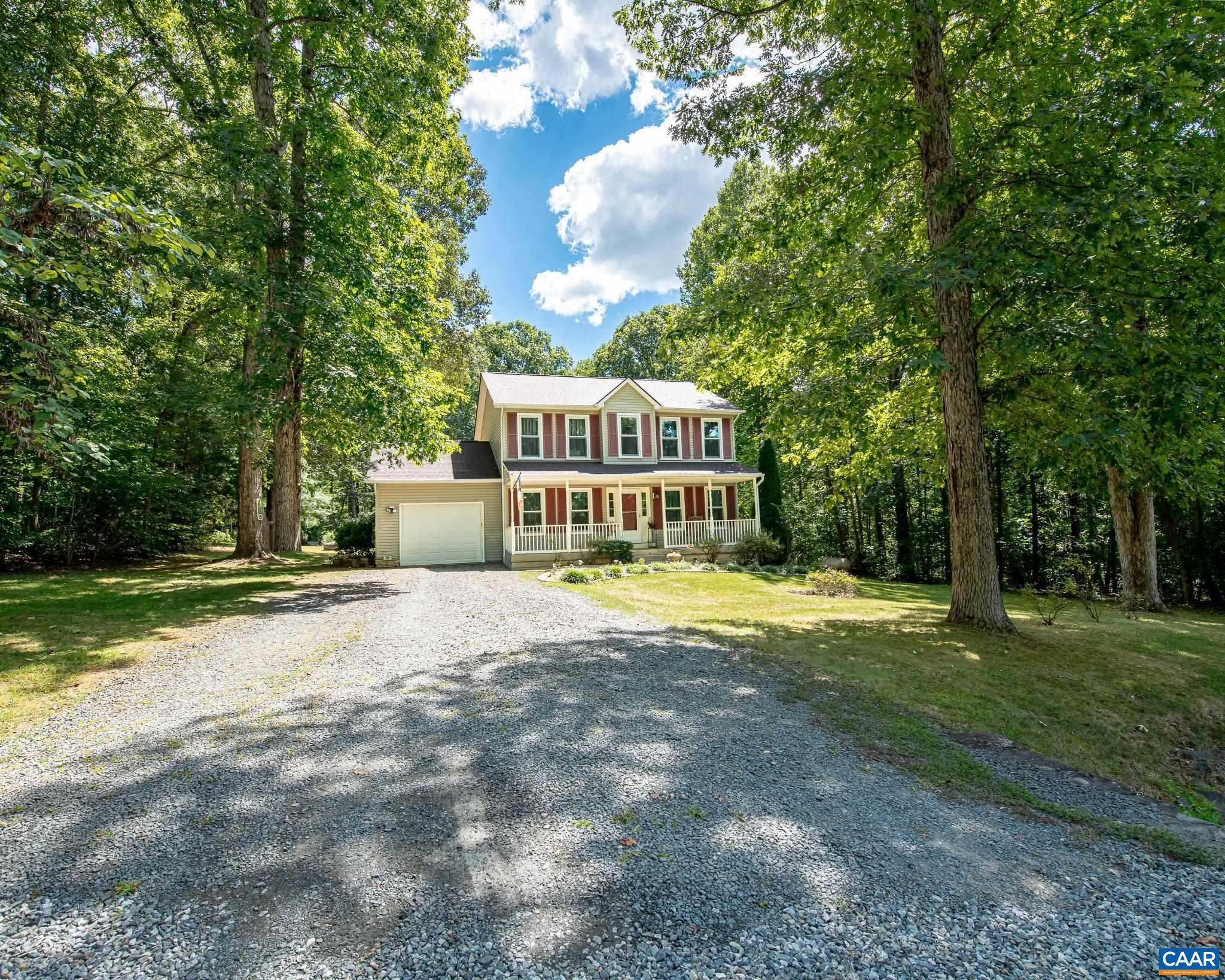 28276 Walnut Ridge Way Rhoadesville, VA 22542 - Photo 2 of 37 a view of a house with a yard