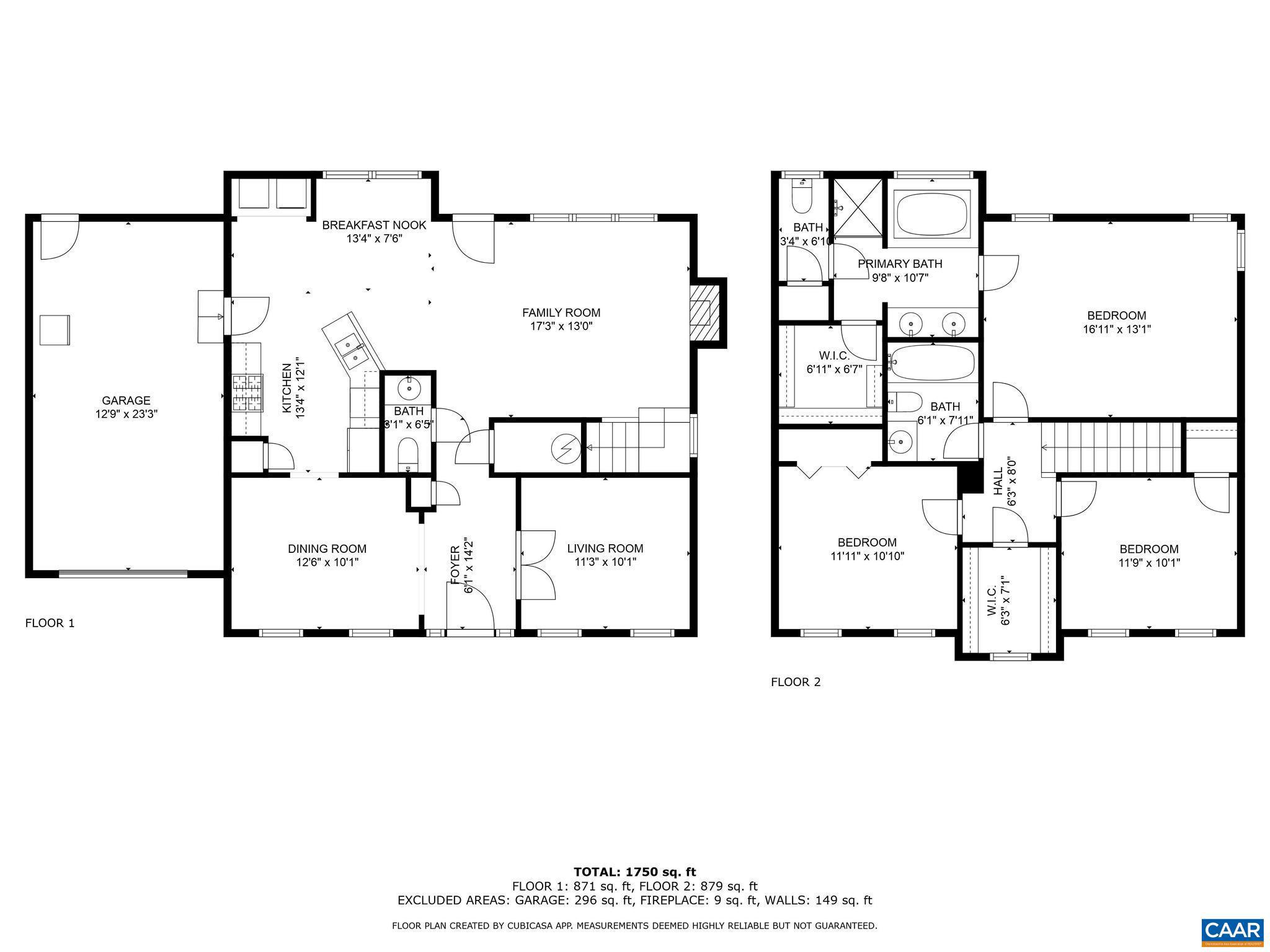 28276 Walnut Ridge Way Rhoadesville, VA 22542 - Photo 37 of 37 a picture of a floor plan