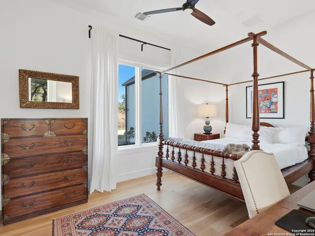 a view of a house with dining room and furniture