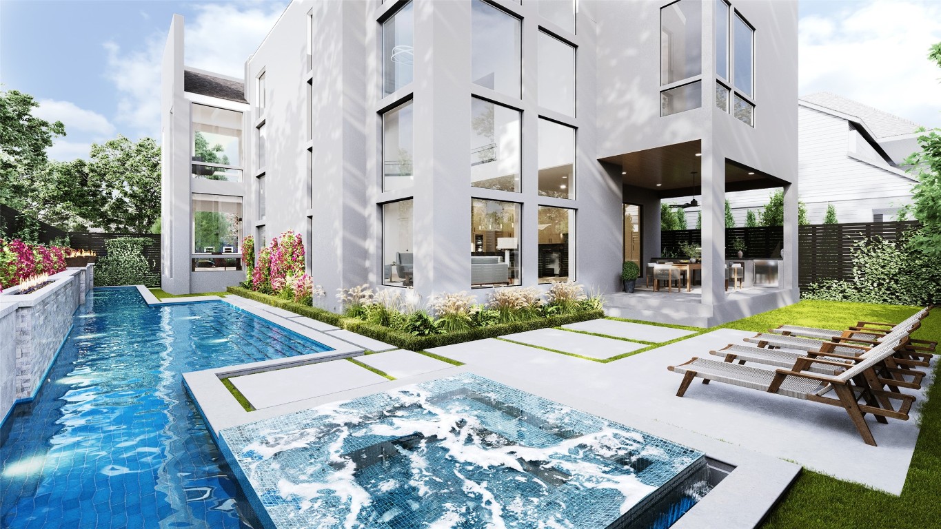2232 Swift Boulevard Houston, TX 77030 - Photo 25 of 30 Builder's Pool renderings