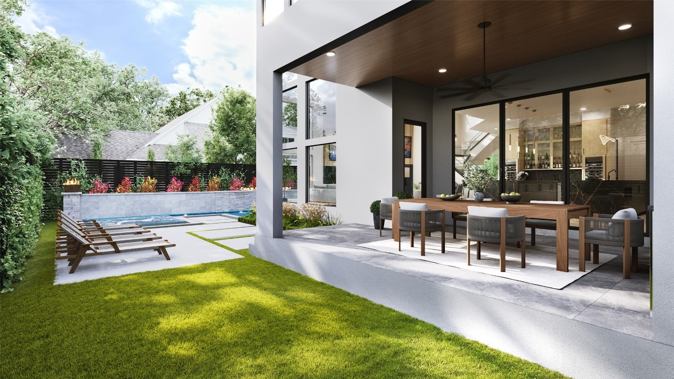 2232 Swift Boulevard Houston, TX 77030 - Photo 26 of 30 Builder's Pool renderings