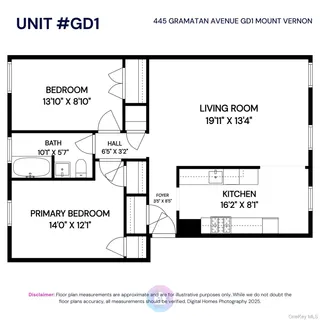 $229,999 | 445 Gramatan Avenue, Unit GD1, Mount Vernon, NY 10552