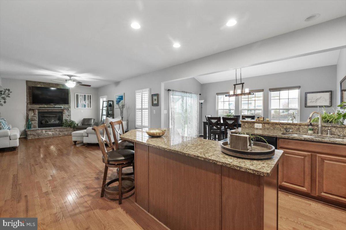 217 Morlyn Drive Stephenson, VA 22656 - Photo 10 of 35 a kitchen with sink refrigerator and cabinets