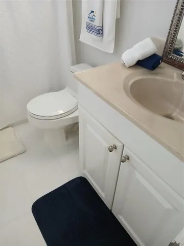 a bathroom with a sink and a vanity