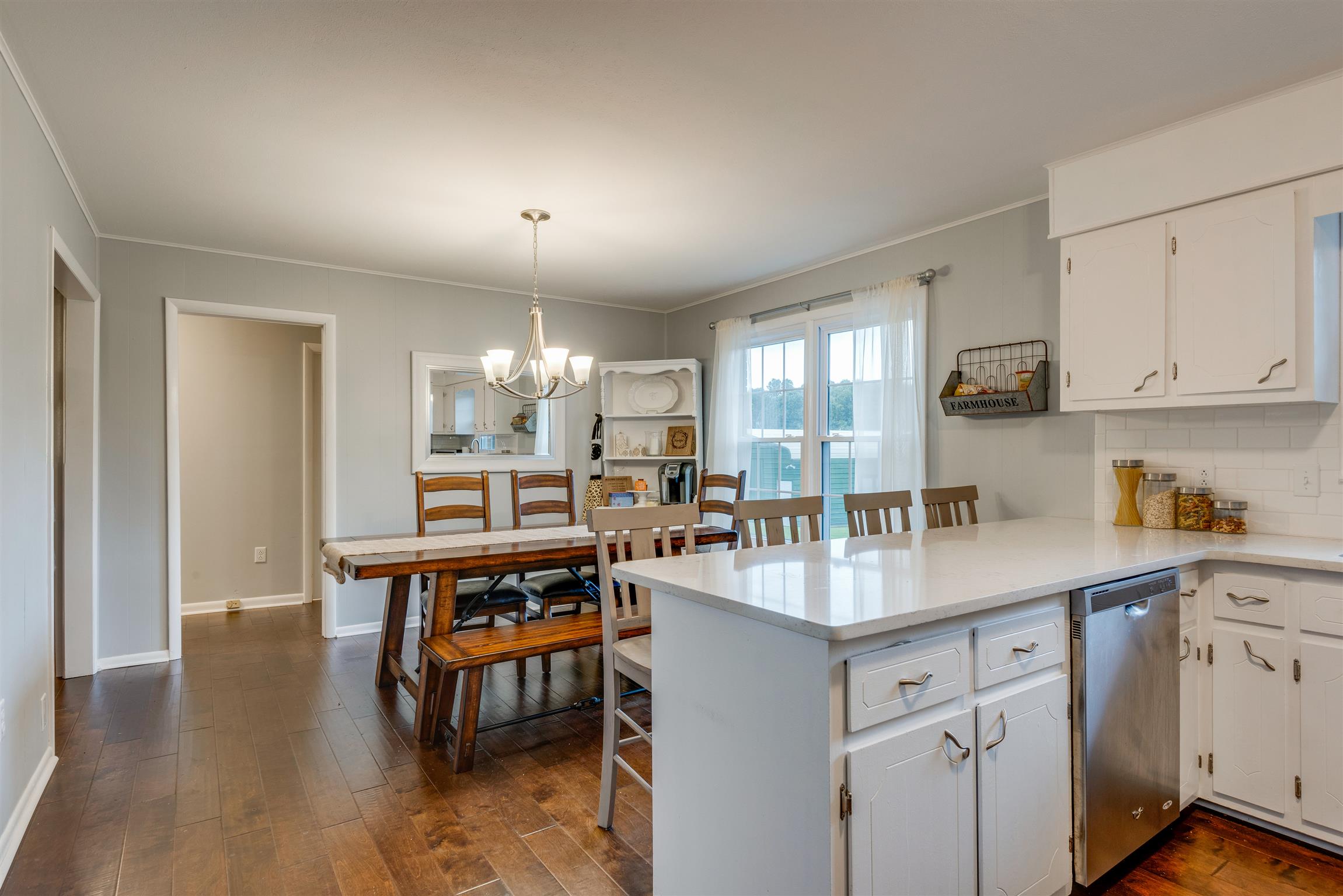 1050 Fleet Town Road Dickson, TN 37055 - Photo 6 of 25 Great Flow from Kitchen to Dining area to Bedrooms