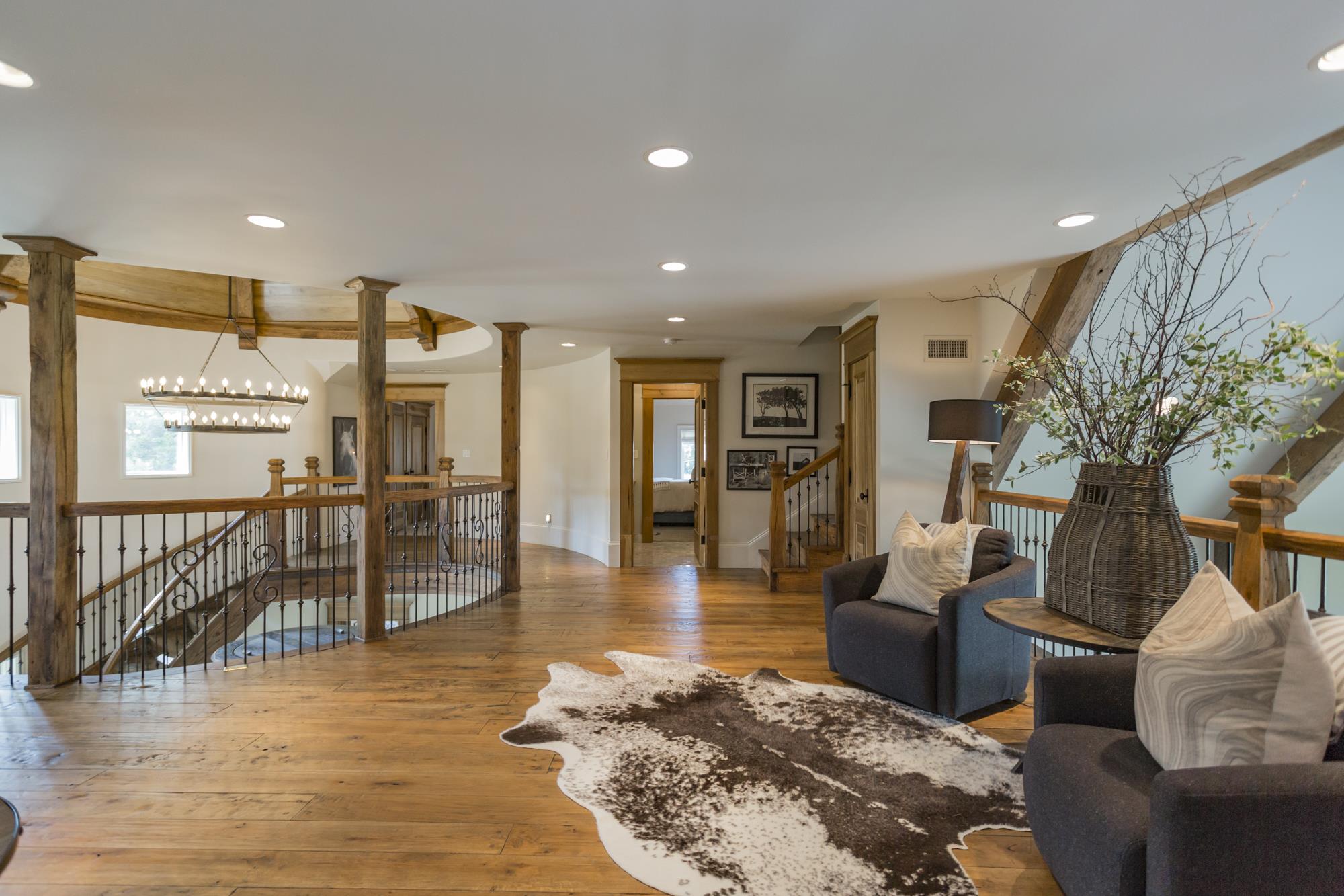 3672 Talley Moore Road Columbia, TN 38401 - Photo 14 of 30 Hand crafted oak floors, spiral staircase and tasteful touches everywhere!