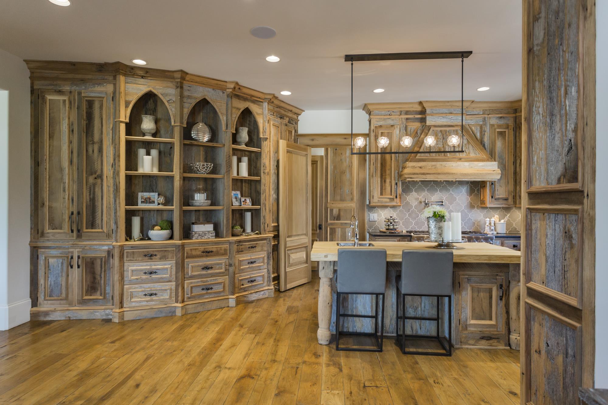 3672 Talley Moore Road Columbia, TN 38401 - Photo 8 of 30 Handcrafted Reclaimed Wood Cabinets.