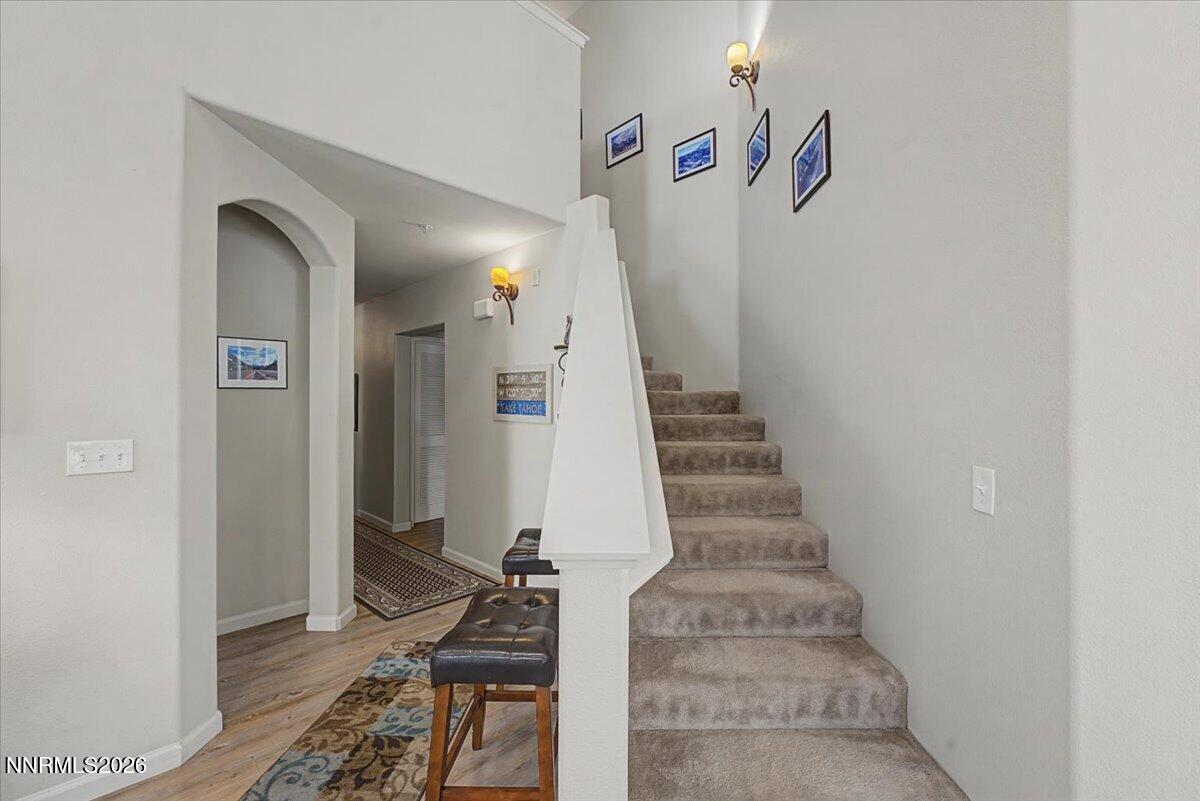 17000 Wedge Parkway, Unit 2625 Reno, NV 89511 - Photo 23 of 42 a view of entryway and hall with wooden floor