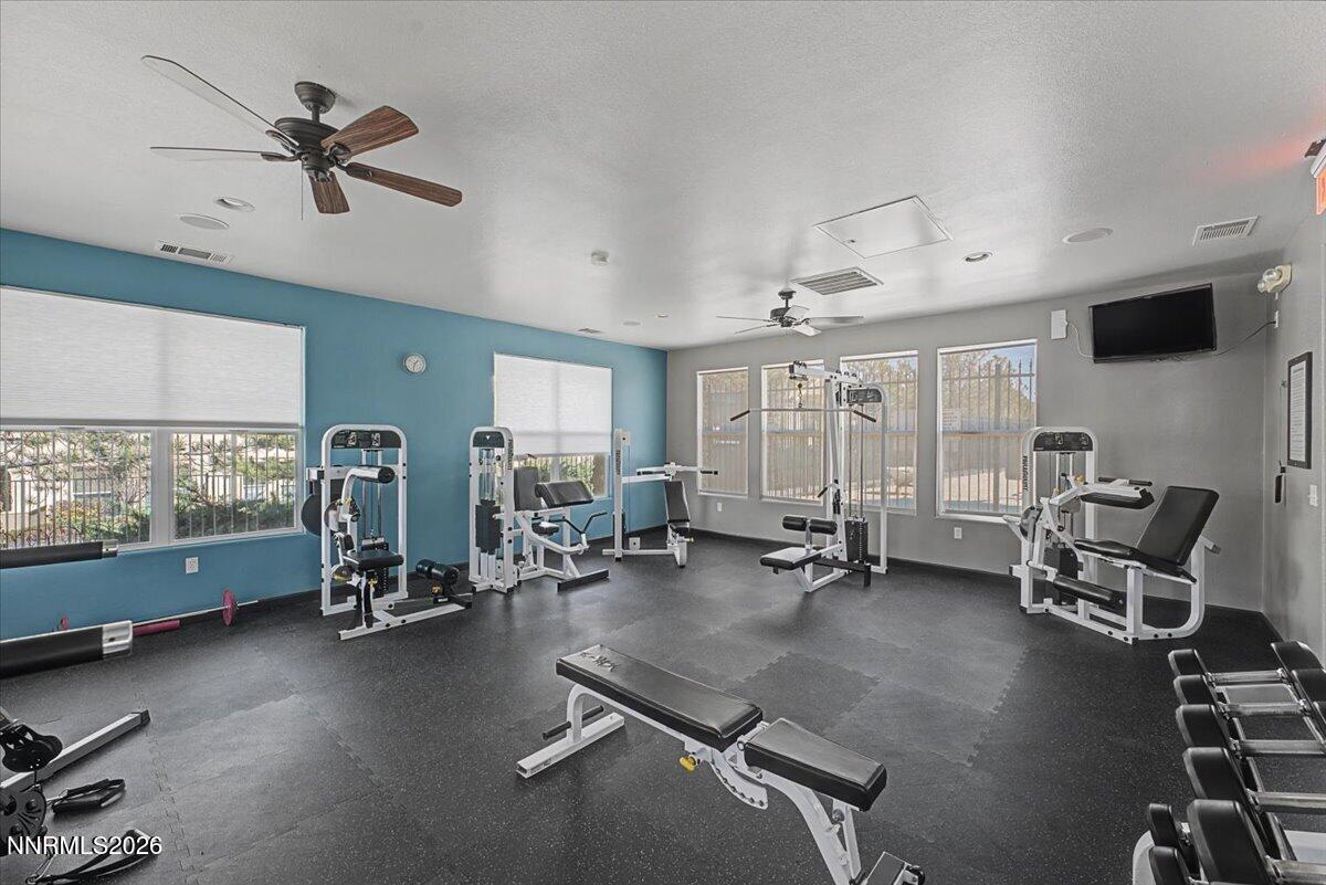 17000 Wedge Parkway, Unit 2625 Reno, NV 89511 - Photo 39 of 42 a view of a room with gym equipment