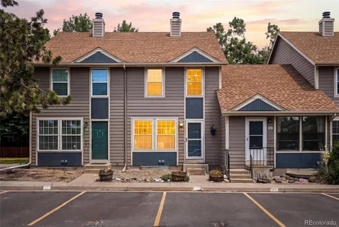 a view of a house with a patio