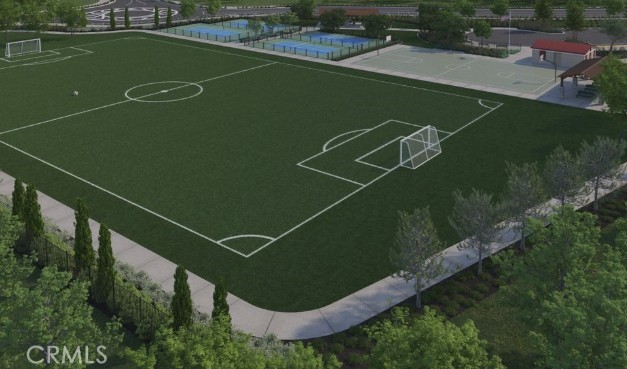 33436 Rusty Court French Valley, CA 92596 - Photo 11 of 14 an aerial view of a a tennis court