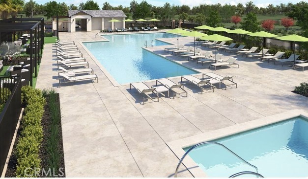 33436 Rusty Court French Valley, CA 92596 - Photo 14 of 14 a view of swimming pool with outdoor seating