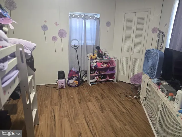 a view of a room with baby toys