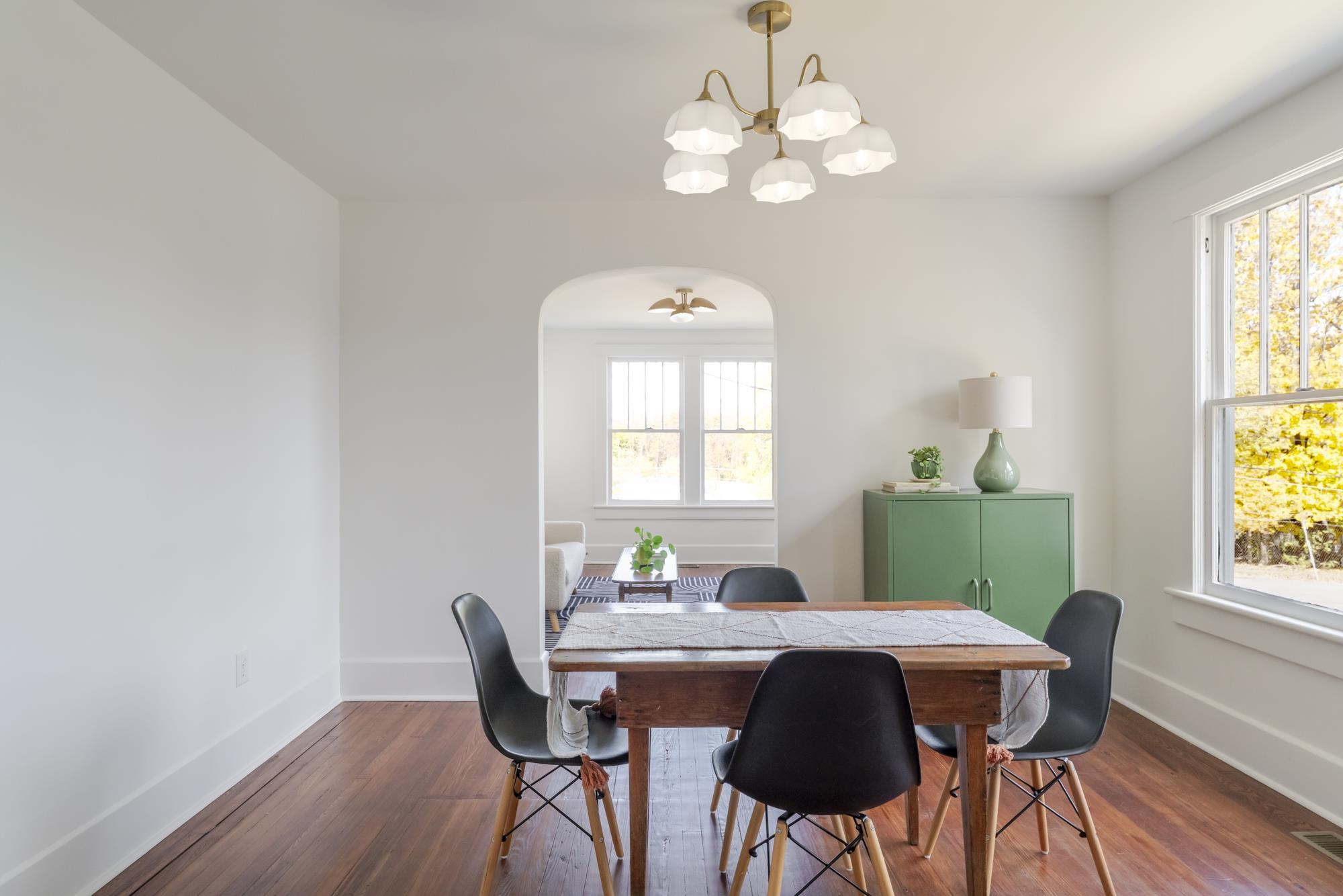2216 Noon Street Staunton, VA 24401 - Photo 10 of 26 a view of a dining room with furniture window and wooden floor